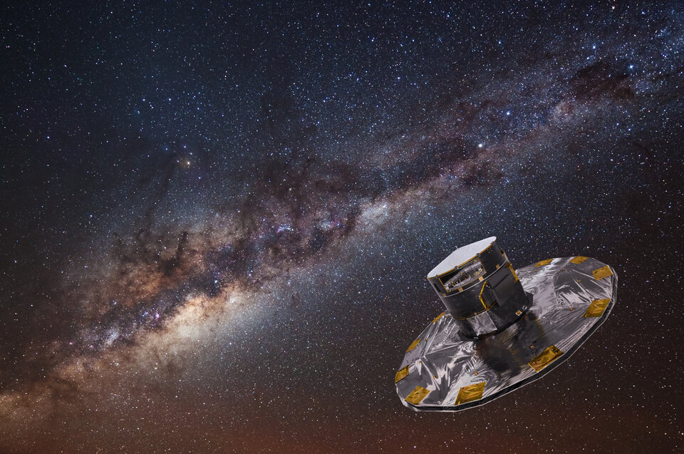 蓋亞衛星繪製銀河系星圖