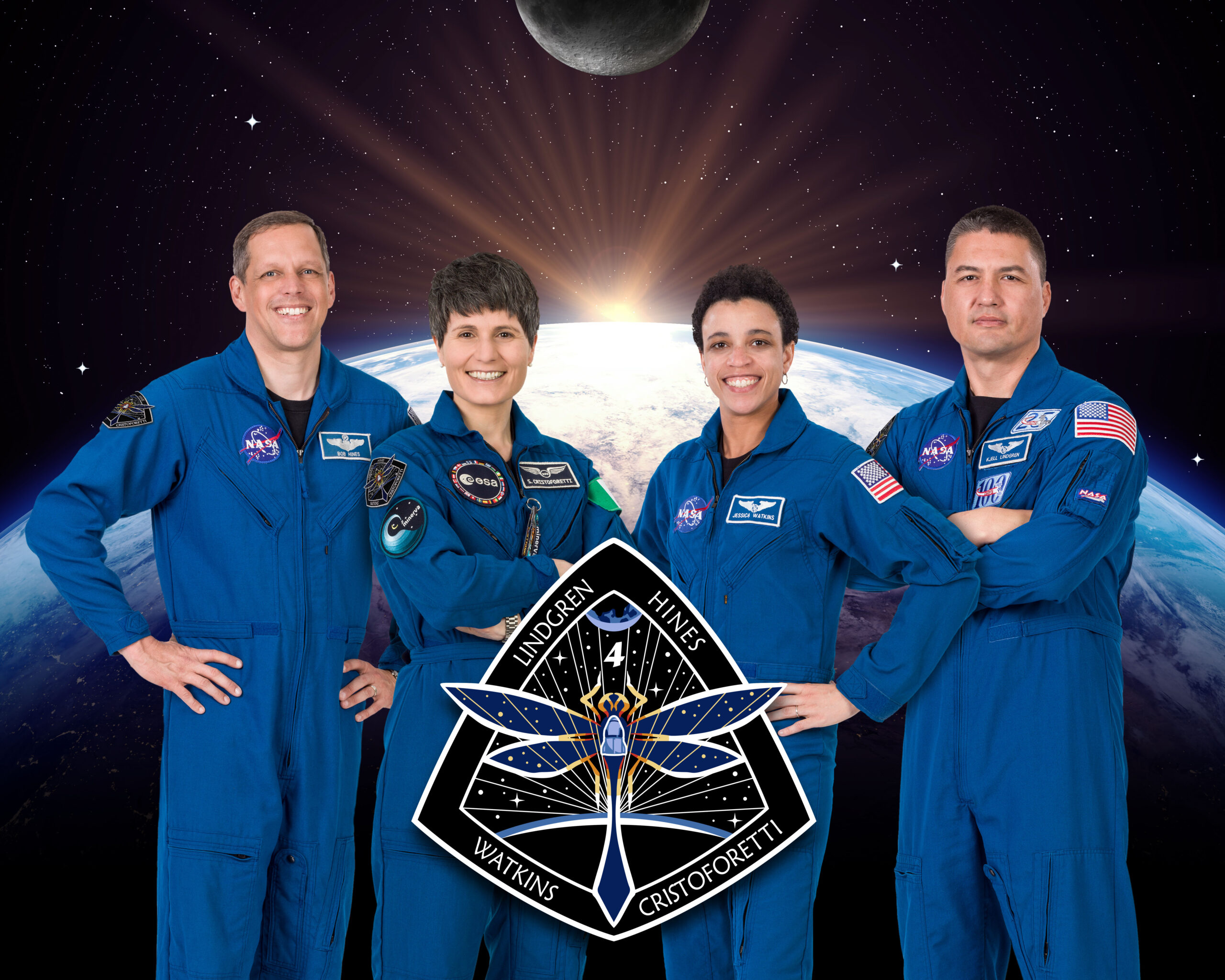 SpaceX 載人4號乘組